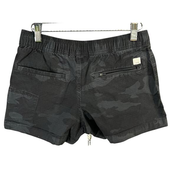 Vuori Ripstop Shorts Womens XS Black Camo Walking Running Sporty Casual Gorpcore - Picture 4 of 14